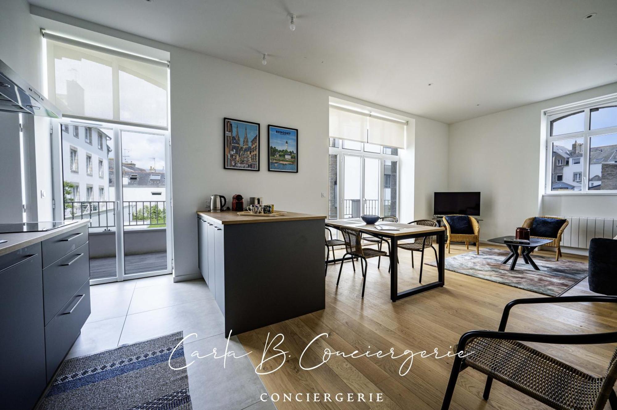 L'Ecrin Concarneau 4 Personnes Apartment Екстериор снимка