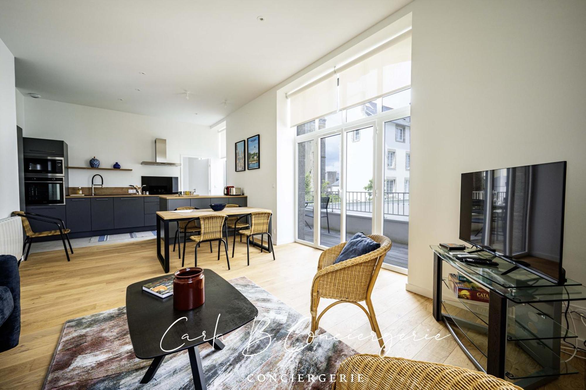 L'Ecrin Concarneau 4 Personnes Apartment Екстериор снимка